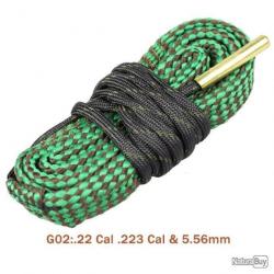 Cordon de Nettoyage G02 armes de Type BoreSnake Calibre 22 .233 et 5.56mm  ?LIVRAISON GRATUITE!!