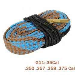 Cordon Nettoyage arme G11 Type BoreSnake Calibre .35 Cal .350 .357 .358 .375 LIVRAISON GRATUITE!!