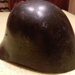 Coque de casque Hollandais WW2 restaurée
