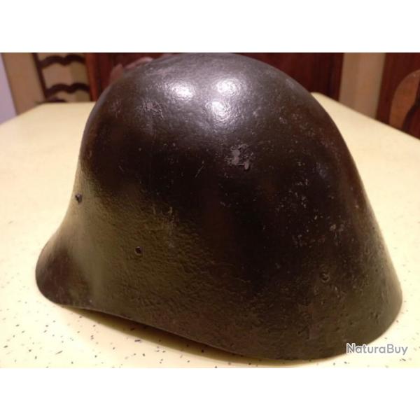 Coque de casque Hollandais WW2 restaure