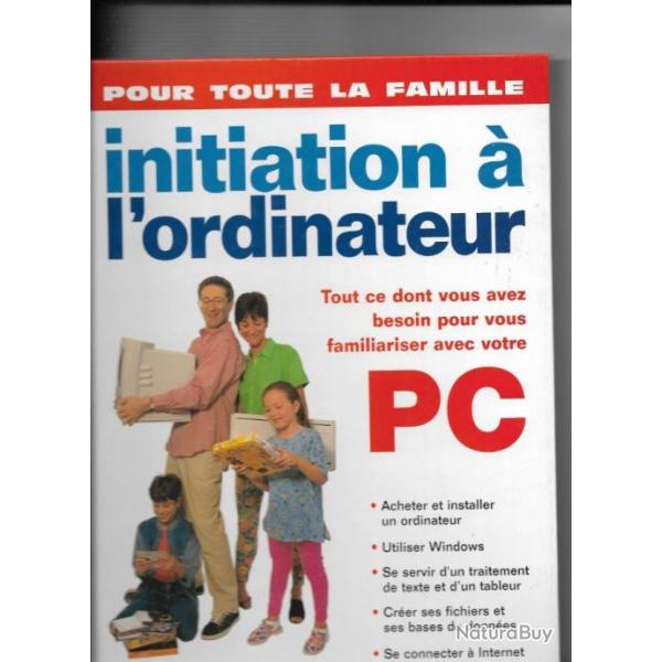 initiation  l'ordinateur  se familiariser avec son pc