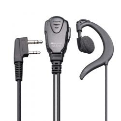 Oreillette confort pour Midland G10, G11, G13, CT590S, CT990-EB, Kenwood TK-3501, TK-3701DE et Retev