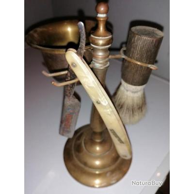 Bâton De Rasage Vintage Années 40 En Laiton - Objet De Collection & Décoration