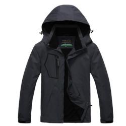 Veste de Randonnée noir pour Homme , imperméable coupe vent.....livraison offerte