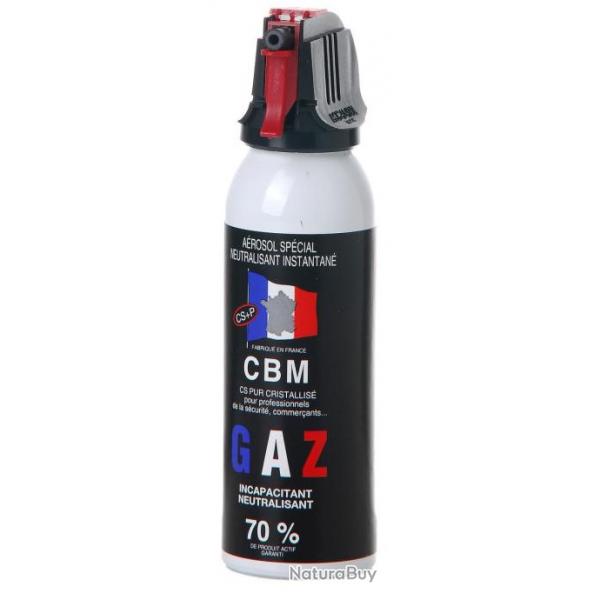 CBM - Bombe Gaz CS Capot Accusol 100ml