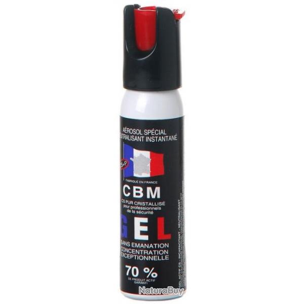 CBM - Bombe Gel CS Capot 1/4 tour 25ml