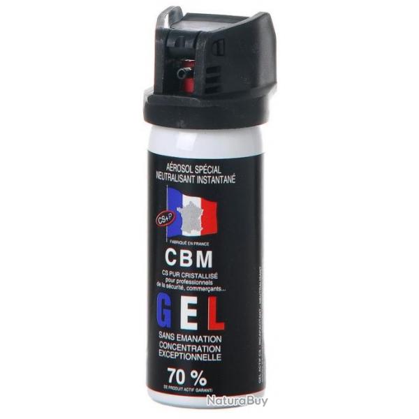 CBM - Bombe Gel CS Capot Clapet 50ml