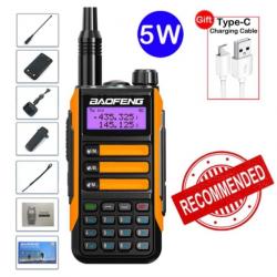 BAOFENG UHF-VHF UV-16 pro Max, Talkie-walkie 5 Watts LONGUE PORTÉE, LIVRAISON OFFERTE