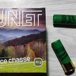 CARTOUCHES TUNET FRANCE CHASSE  CALIBRE 16