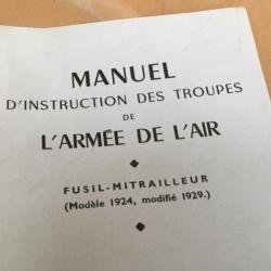 MANUEL MILITAIRE DU FM 1924/29.