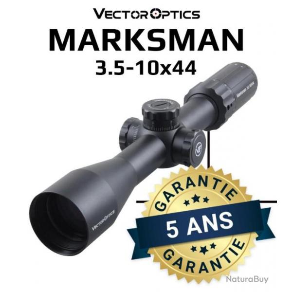 1EURO! Lunette de tir Vector Optics Marksman 3.5-10x44 chasse et tir longue distance GARANTIE 5 ANS!