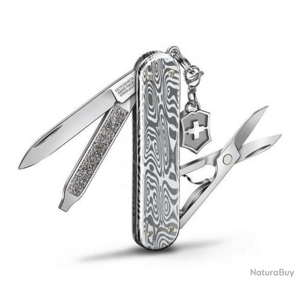 Couteau suisse Classic SD "Brillant Damast" [Victorinox]
