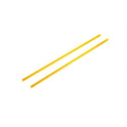 Fibre optique x2 Jaune 1 mm