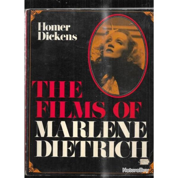 the films of marlne dietrich d'homer dickens + 3 photos