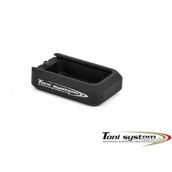 +1 extension de chargeur rond pour petit cadre Tanfoglio - Noir - TONI SYSTEM