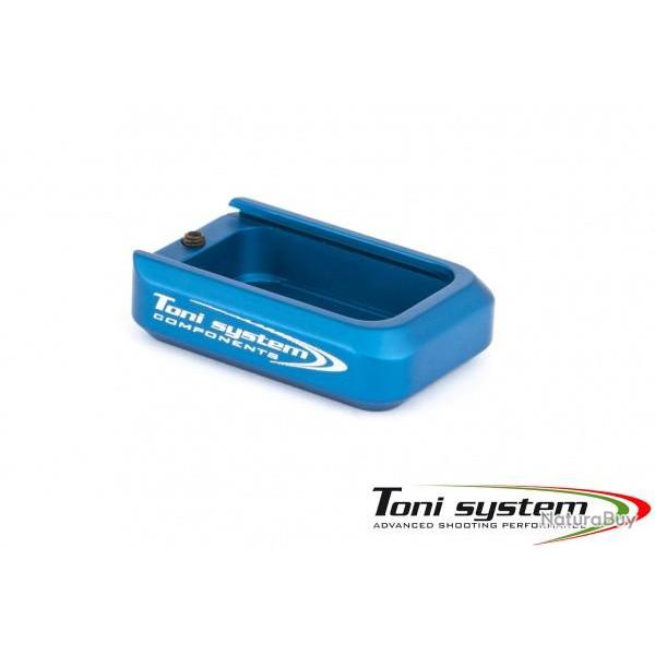 +1 extension de chargeur rond pour petit cadre Tanfoglio - Bleue - TONI SYSTEM