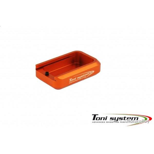 +1 extension de chargeur rond pour Tanfoglio grand cadre - Orange - TONI SYSTEM