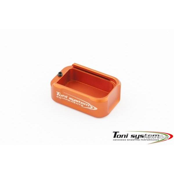 Extension chargeur +2 coups pour petit chssis Tanfoglio - Orange -  TONI SYSTEM