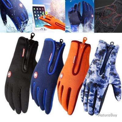 Mtm Hydro Gants De Chasse Ou Pêche En Néoprene - Doublure Polaire
