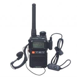 Baofeng Mini Walkie-Talkie avec Radio Bidirec. Compack, Appareil Portable UV 3R Plus ...LIV. OFFERTE