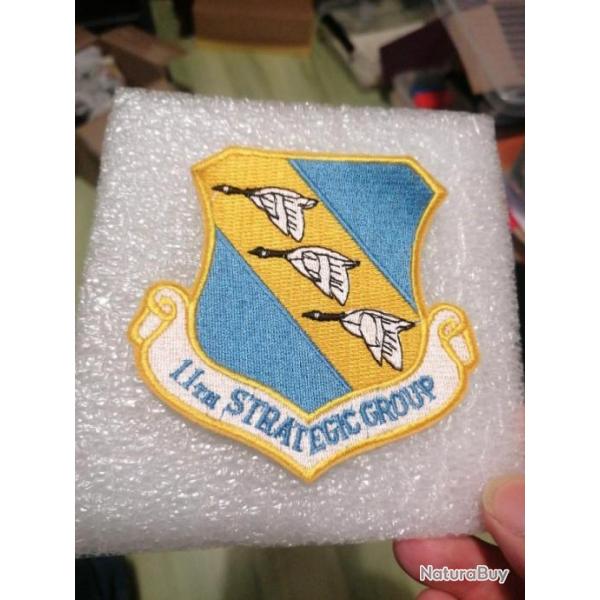 Patch de poitrine armee us USAF 11st STRATEGIC GROUP ORIGINAL
