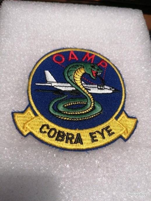 Patch armée us USAF COBRA EYE ORIGINAL - Insignes en tissu - Patchs ...