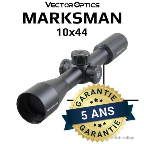 LUNETTE DE TIR VECTOR OPTICS MARKSMAN 10x44 SFP GARANTIE 5 ANS!!