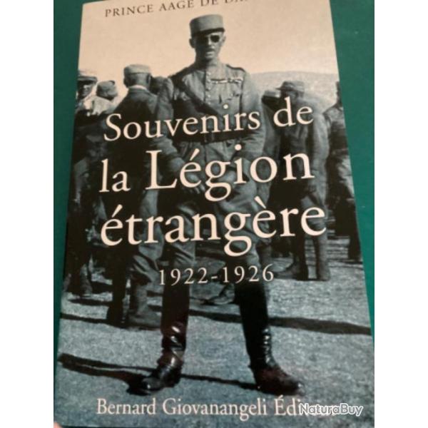 Souvenir de la legion etrangere 1922 1926