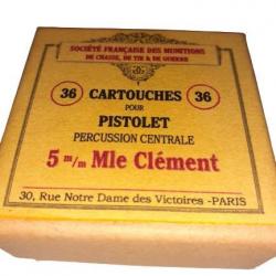 5 mm Clément / Charola y Anitua: Reproduction boite vide SFM 9738809
