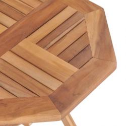 Table pliable de jardin 45x45x45 cm Bois de teck solide