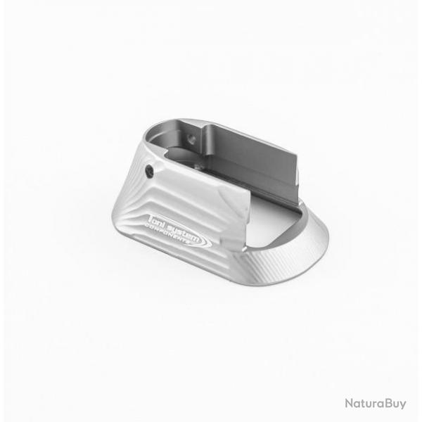 Magwell standard en aluminium pour Tanfoglio grand cadre - Gris - TONI SYSTEM