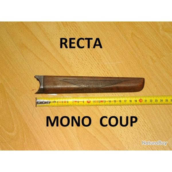 devant complet fusil RECTA MONO COUP (genre Simplex) - VENDU PAR JEPERCUTE (a6665)
