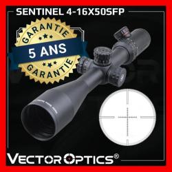 PROMO!! Lunette de tir Vector Optics SENTINEL 4-16x50 SFP chasse tir longue distance GARANTIE 5 ANS!