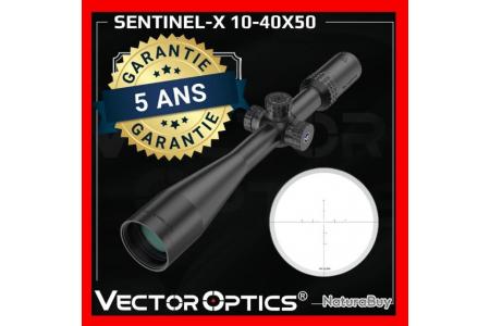 Lunette De Tir Vector Optics SENTINEL-X 10-40x50 chasse tir