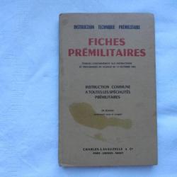 instruction technique prémilitaire  - 1965 13ème édition