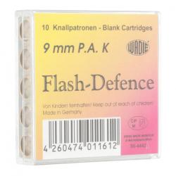 Balles à blanc Flash Wadie pour pistolet - Cal. 9mm PAK