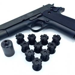 10 Ogives Manstopper cal. 8 et 9mm PAK pour embout 20mm