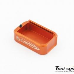 Extension chargeur +2 coups pour Tanfoglio grand cadre - Orange - TONI SYSTEM