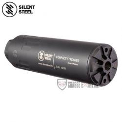Silencieux SILENT STEEL Compact Streamer 150mm Noir Cal 5.56 mm