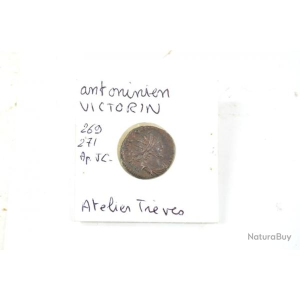 Pice / monnaie Romaine Antoninianus VICTORIN Antoninien 269 270 271 aprs J.C. Atelier Trves