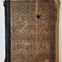 Ancien-Cahier manuscrit d'étude militaire - Aviation Munitions Bombes...