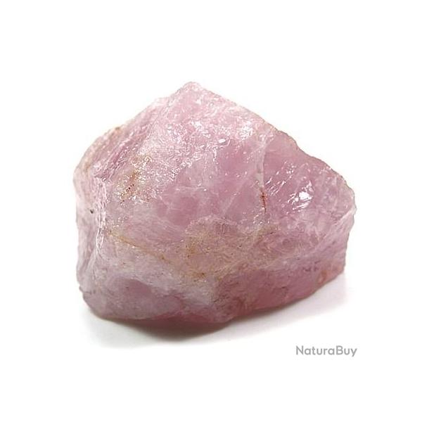 Pierre brute bloc de quartz rose - A l'unit 301  400 grammes