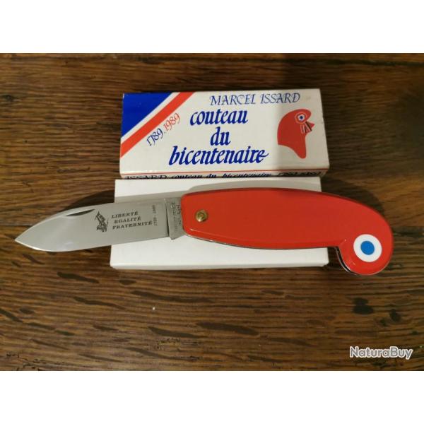 Ancien Couteau du bicentenaire 1789 ISSARD bouledogue