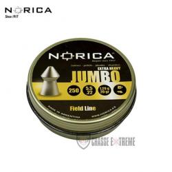 250 Plombs NORICA Jumbo Extra Lourd Cal 4,5mm