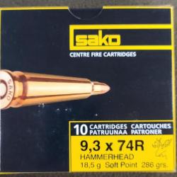 Munitions Sako hammerhead 9.3x74R
