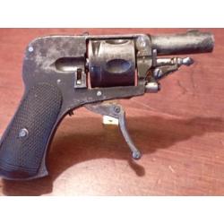 Revolver 6,35 PV velodog Liégeois à restaurer.