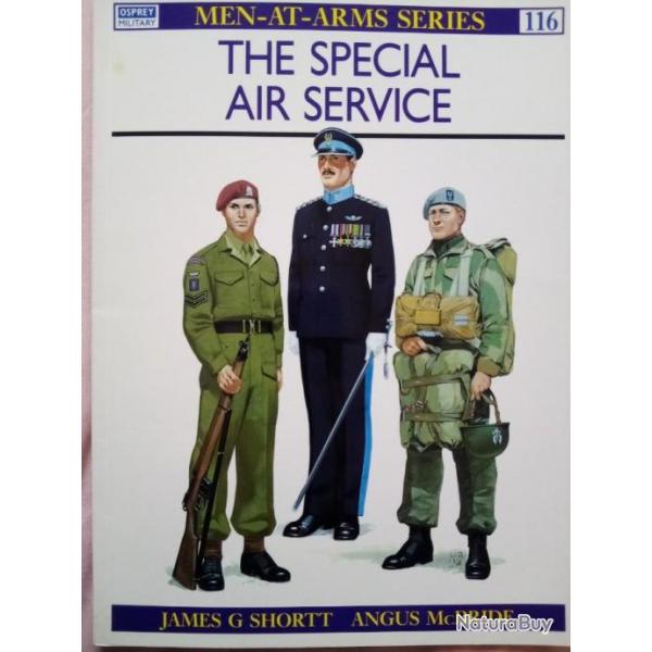 The Special Air Service. Men-at-Arms Series.Livre en anglais