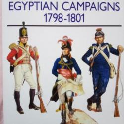 Napoleon's Egyptian campaigns 1798-1801. Men-at-Arms Series.Livre en anglais