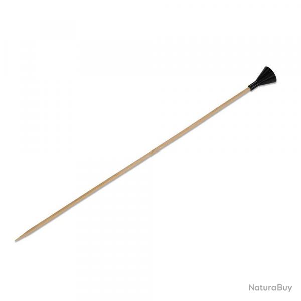 Lot de 50 flchettes pour sarbacane Alexbow en bambou Noir