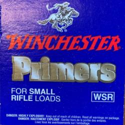 1 boite 100 amorces WINCHESTER - small rifle